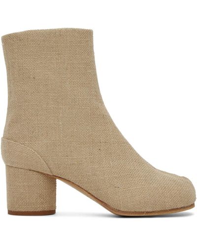 Maison Margiela Tabi Heels - Natural