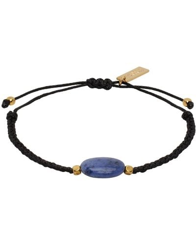 Isabel Marant Black & Blue Chumani Bracelet