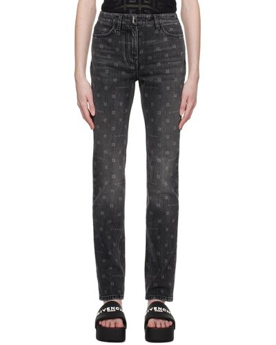 Givenchy Black 4g Jeans