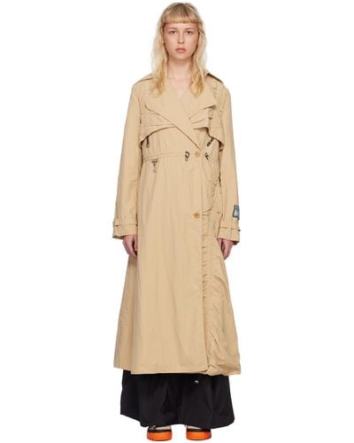 Reese Cooper Cinched Trench Coat - Black