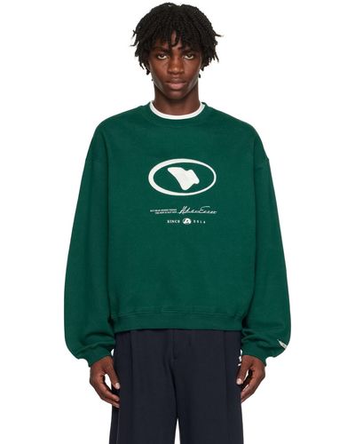 Adererror Embroidered Sweatshirt - Green