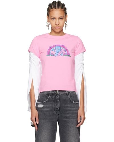 Abra Happy Devil T-Shirt - Pink