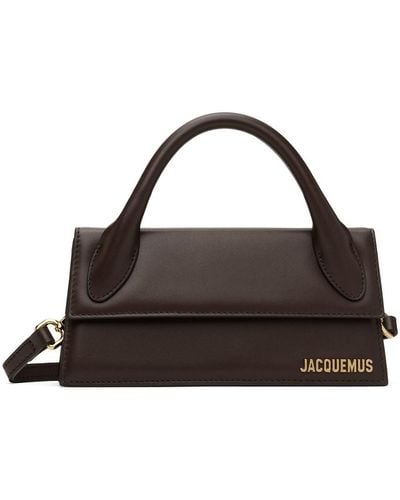 Jacquemus Le Chouchouコレクション ブラウン Le Chiquito Long バッグ - ブラック