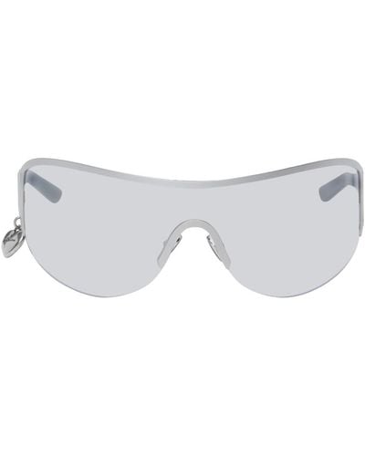 Acne Studios Metal Frame Sunglasses - White