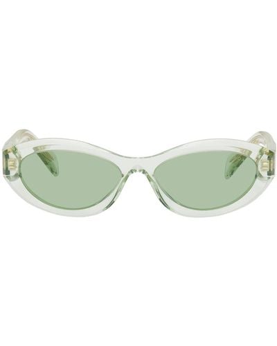 Prada Gen Symbole Sunglasses - Green