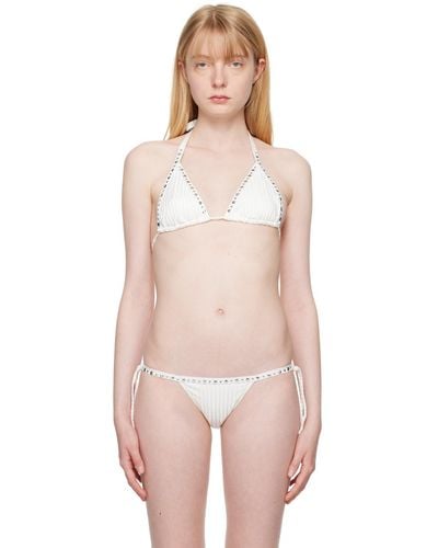 GIMAGUAS Nina Bikini Top - White