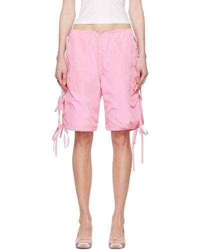 Sandy Liang Mason Shorts - Pink