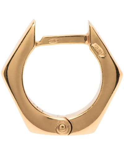 Emanuele Bicocchi Hex Single Earring - Metallic