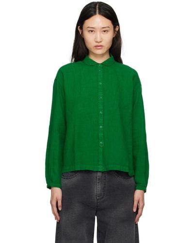 YMC Marianne Shirt - Green