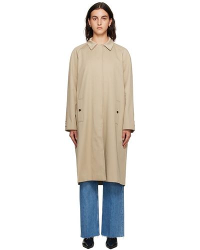 Anine Bing Randy Trench Coat - Blue