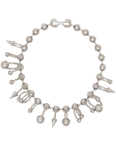 Jean Paul Gaultier All Around Piercing Necklace - Metallic