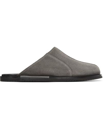 A_COLD_WALL* * Grey Mies Slip-on Loafers - Black