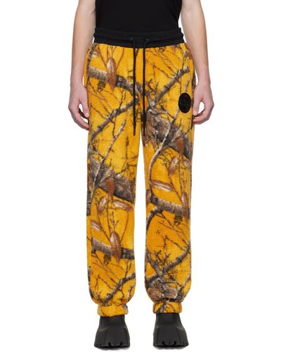 Moose Knuckles Yellow Post Malone Edition Camouflage Lounge Trousers