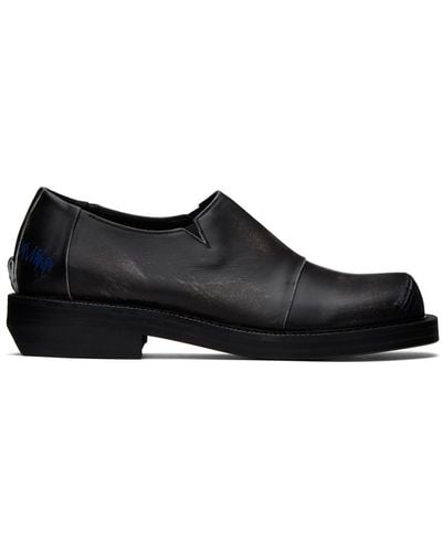 Adererror Black Faded Loafers