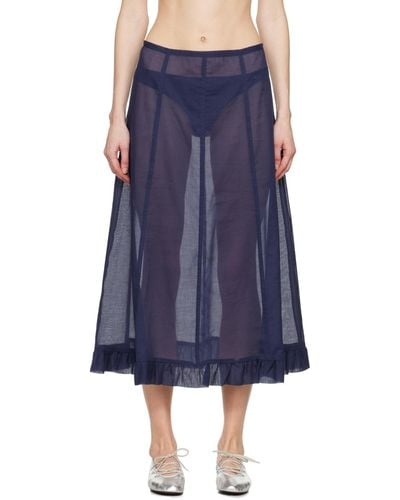 Paloma Wool Andolini Maxi Skirt - Blue