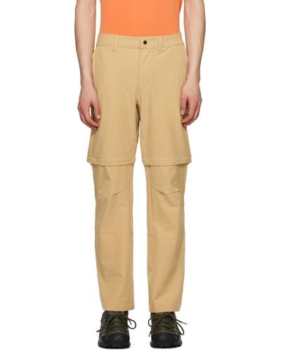The North Face Beige Paramount Trousers - Natural