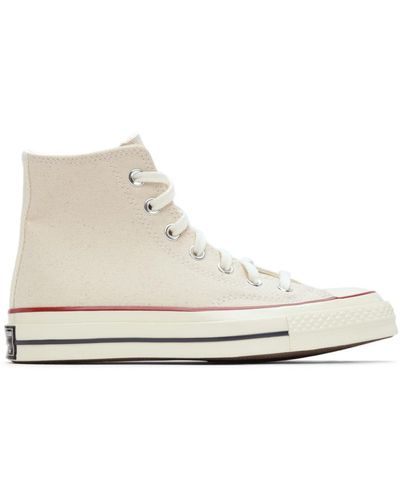 Converse Neutral Chuck 70 High-top Sneakers - Unisex - Canvas/fabric/rubber - Natural