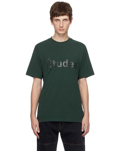 Etudes Studio Études Wonder Études T-shirt - Green