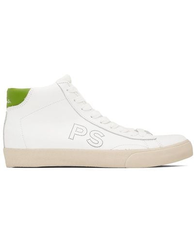 PS by Paul Smith White Glory High Sneakers - Multicolor