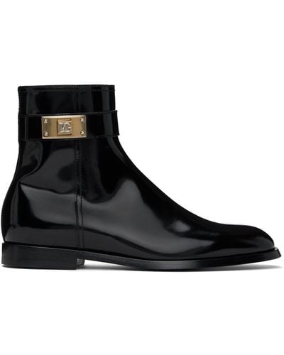 Dolce & Gabbana Giotto ブーツ - ブラック