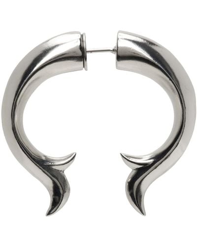 Kusikohc Stem Single Earring - Metallic