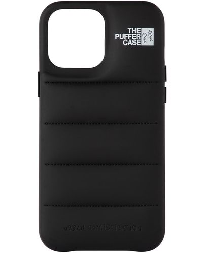 Urban Sophistication 'The Puffer' Iphone 13 Pro Max Case - Black
