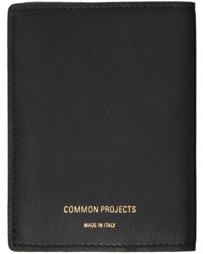 Common Projects ロゴ刻印 札入れ - ブラック