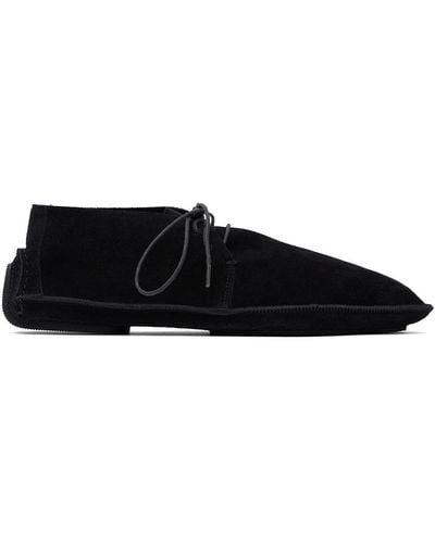 The Row Lucca Desert Boots - Black