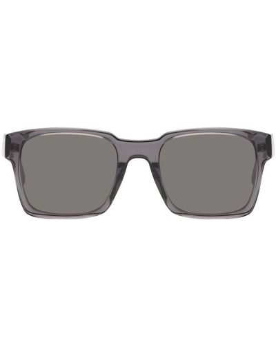 Moncler Grey Square Sunglasses - Black