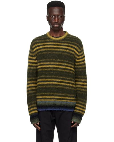 PS by Paul Smith Multicolor Stripe Sweater - Black