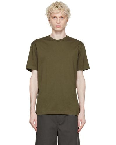 Acne Studios Taupe Crewneck T-shirt - Multicolor