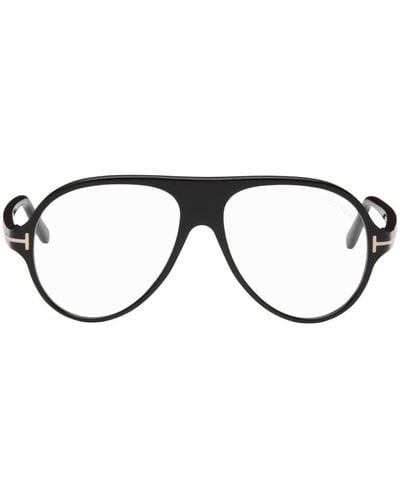 Tom Ford Pilot Glasses - Black