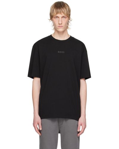 BOSS Bonded T-Shirt - Black