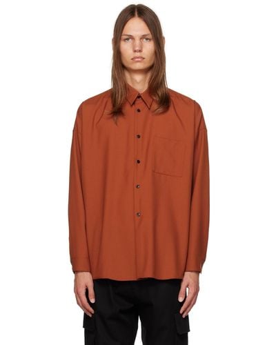 Marni Orange Tropical Shirt