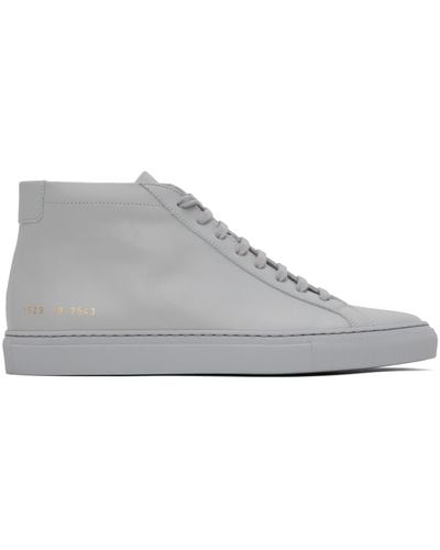 Common Projects Achilles Mid Trainers - Black
