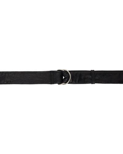 Song For The Mute D-ring Belt - Black