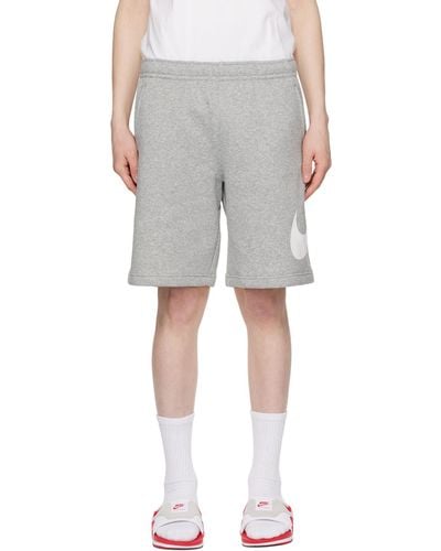 Nike Grey Sportswear Club Shorts