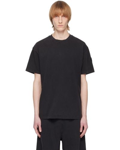 Moncler クルーネックtシャツ - ブラック