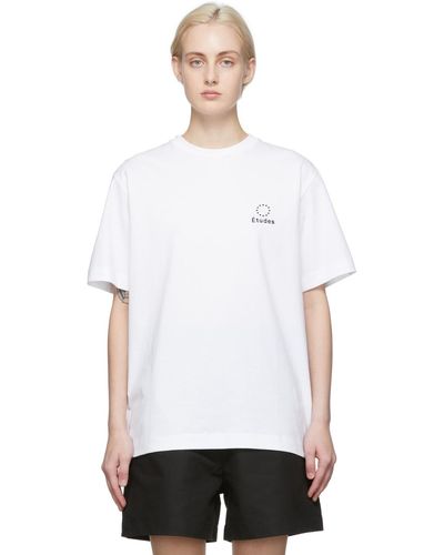 Etudes Studio Wonder Logo T-Shirt - White