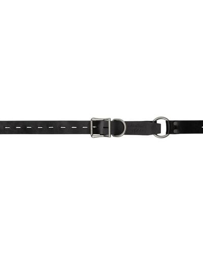 Martine Rose Bondage Belt - Black