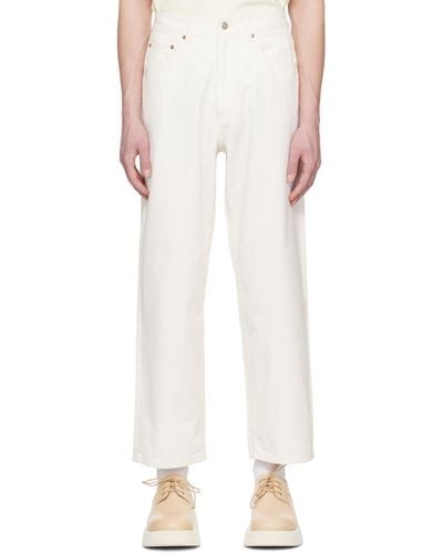 LE17SEPTEMBRE Five-pocket Jeans - White