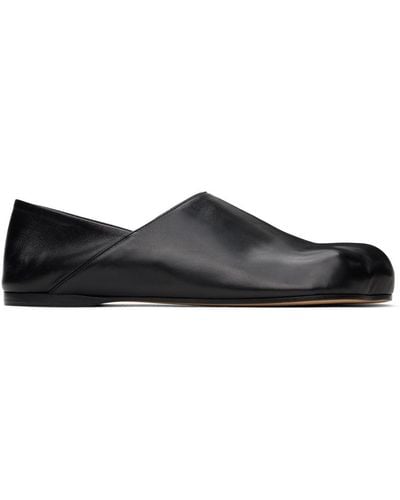 JW Anderson Black Paw Loafers