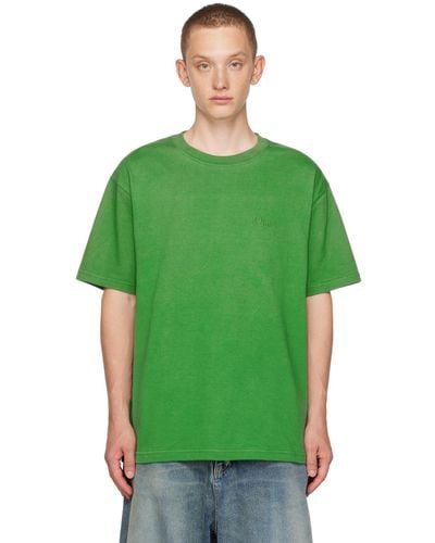 Dime T-shirt vert