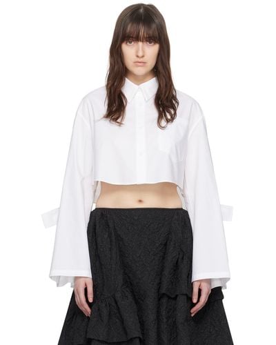 Cecilie Bahnsen Vinh Shirt - White