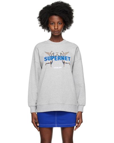 Ksubi Grey Supernet Oh G Sweatshirt