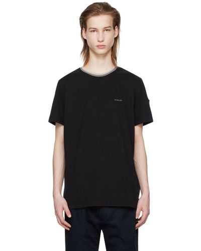 Moncler Bonded T-shirt - Black
