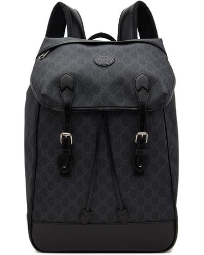 Gucci Interlocking G Backpack - Black