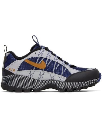 Nike Navy & Grey Air Humara Qs Sneakers - Blue