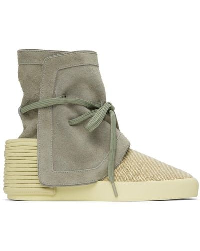 Fear Of God Moc High Sneakers - Green