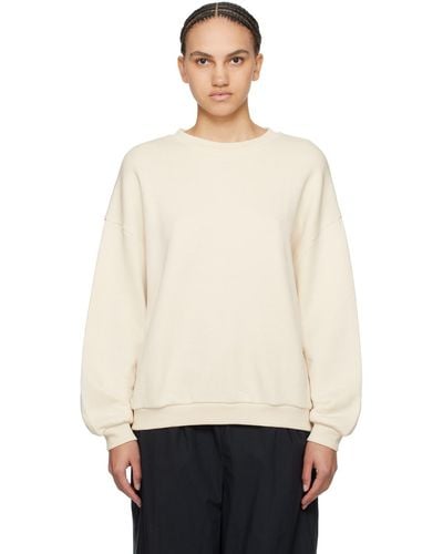 Baserange Off- Rim Sweatshirt - Natural